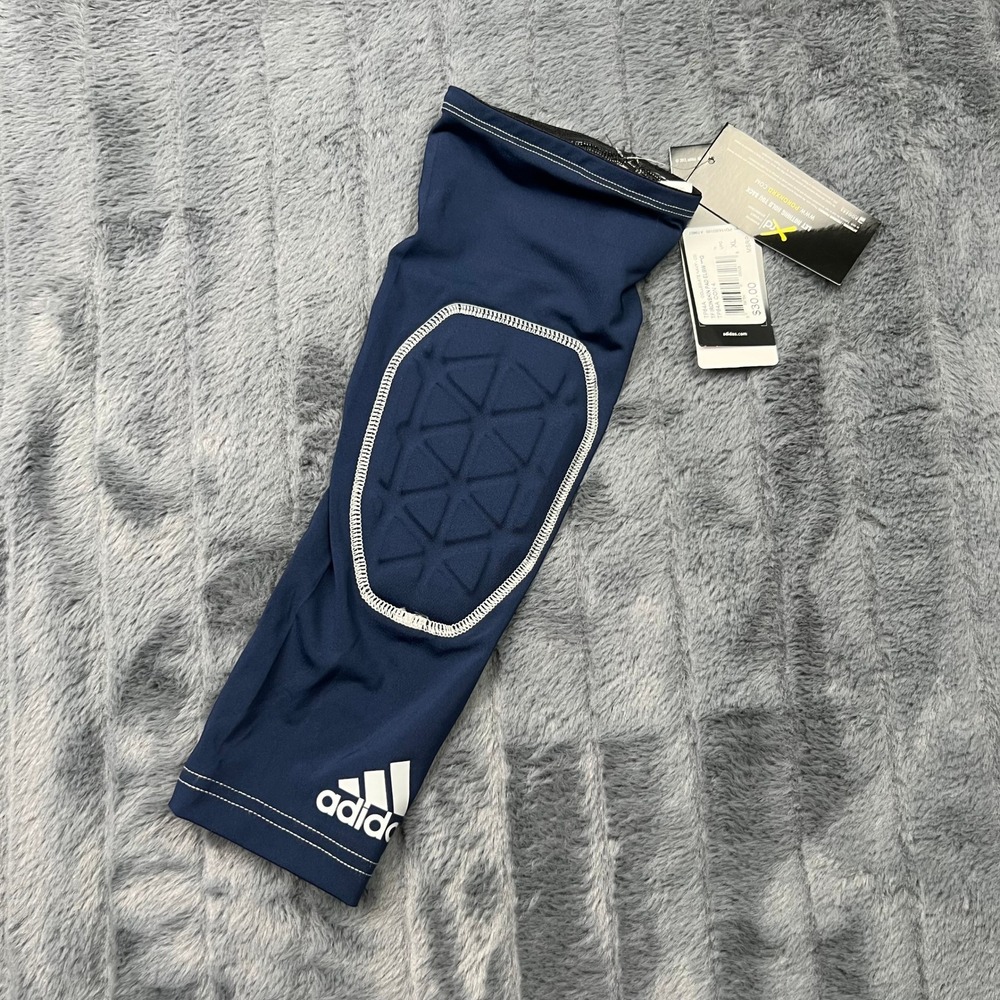 Adidas Climacool Padded Elbow Sleeve Navy Blue XRD Impact Protection XL TF844